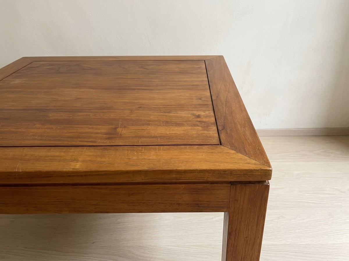 Italian Wooden Coffee Table Set