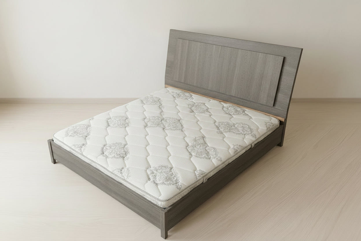 Bedroom Set with Nightstands and Dresser with Mirror