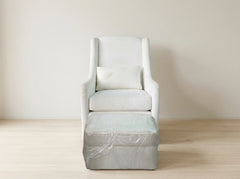 Pottery Barn Rocking Chair & Ottoman