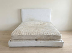 Upholstered Bed Set with Nightstands