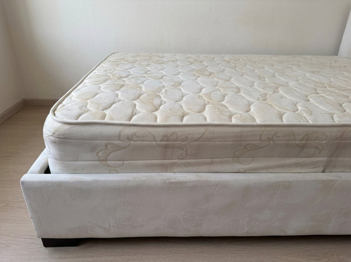 Upholstered Bed Set with Nightstands