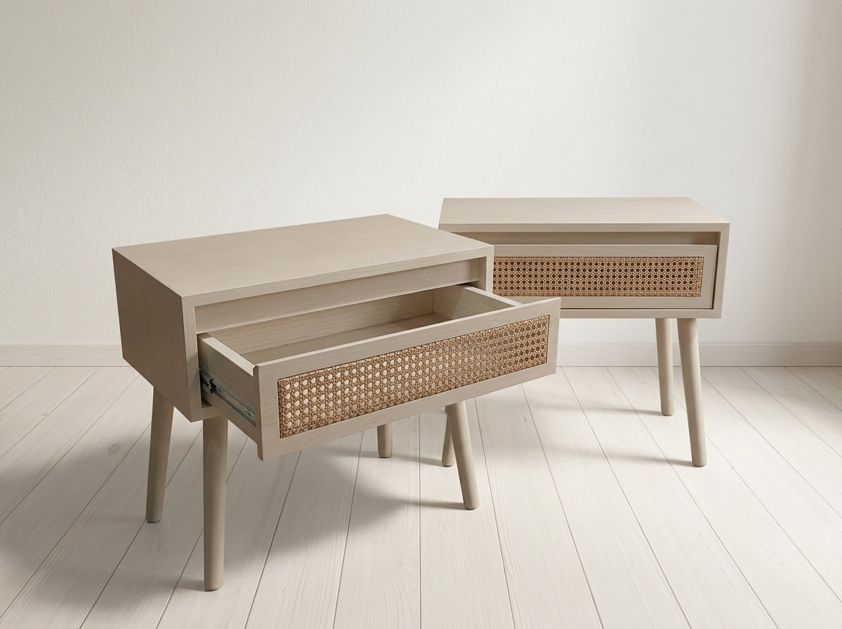 Crate & Barrel Home Box Side Tables