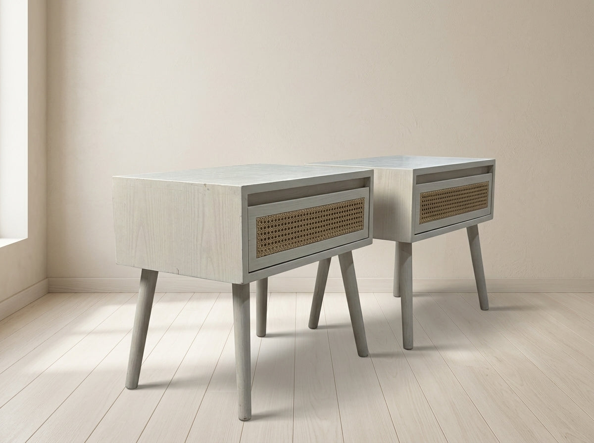 Crate & Barrel Home Box Side Tables