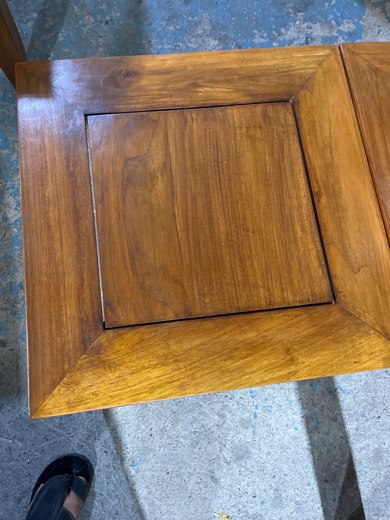 Italian Wooden Coffee Table Set