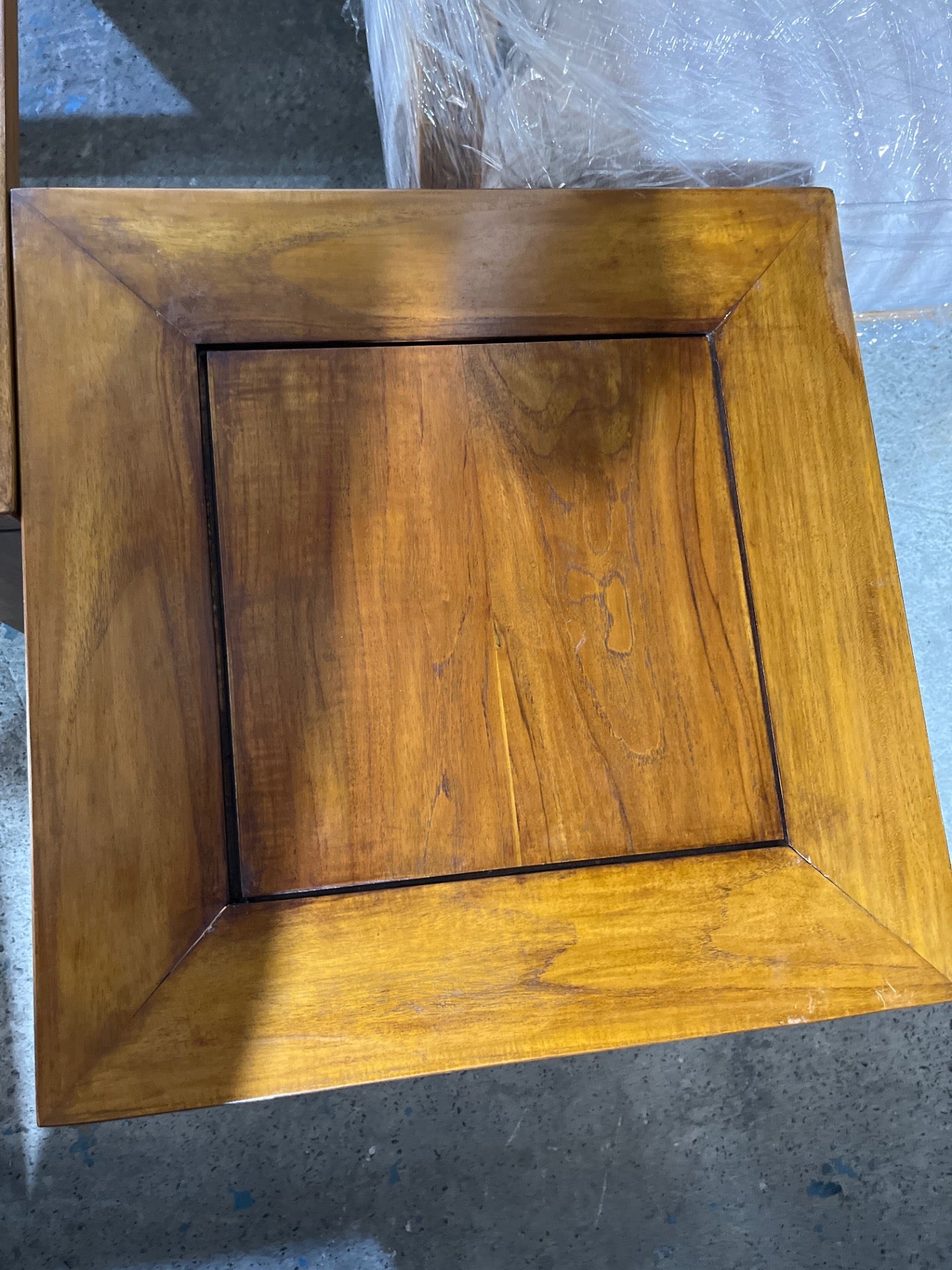 Italian Wooden Coffee Table Set