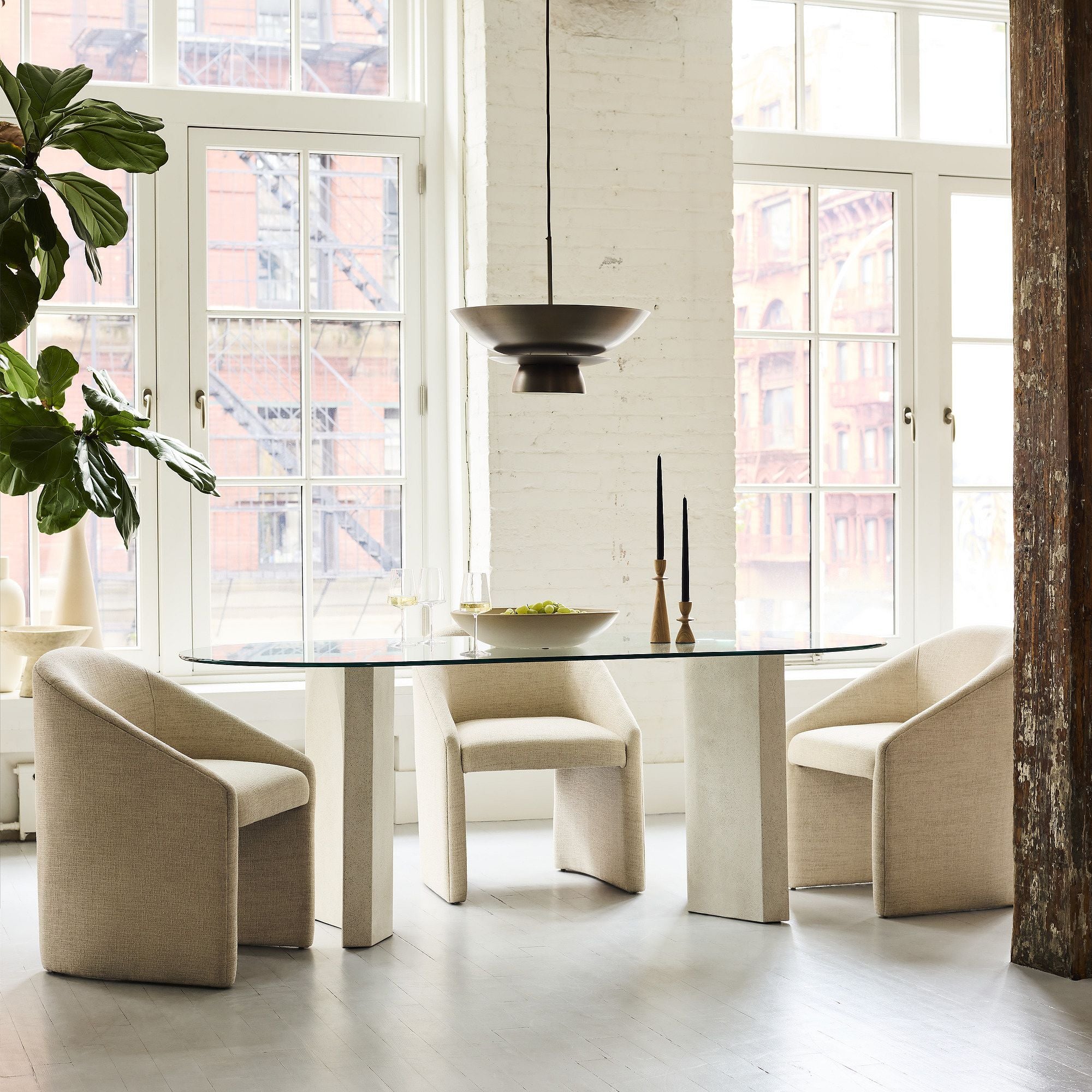 West Elm 4 Seater Dining Set