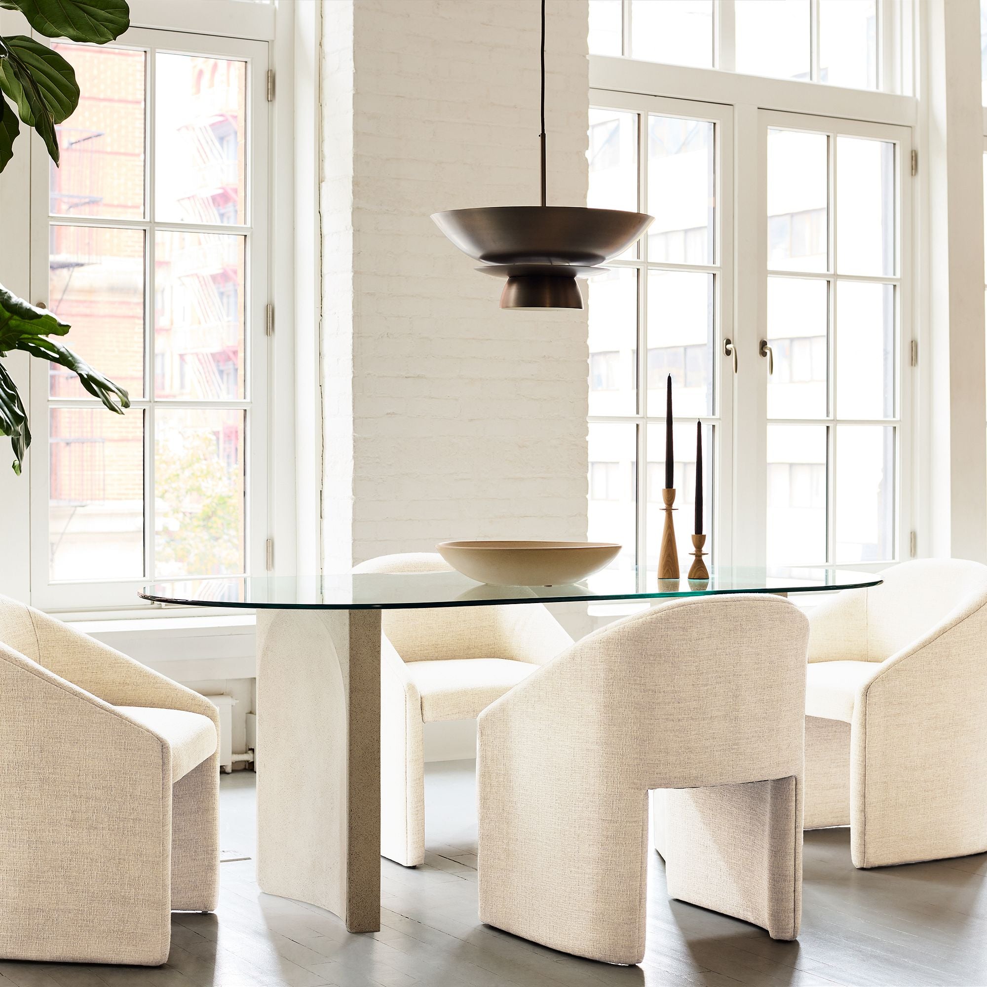 West Elm 4 Seater Dining Set