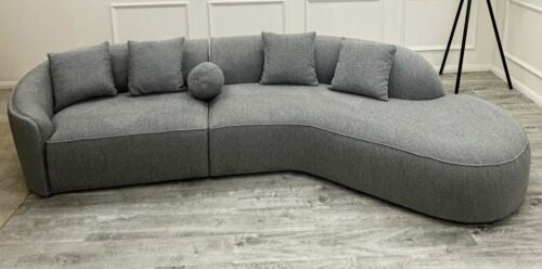 Modern Curved Sectional Sofa